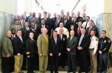 The Alabama Drug Enforcement Task Force is sworn-in.