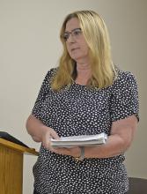 Denise H. Olive, auditor with the Examiners of Public Accounts, reported two financial discrepancies in Winston County Schools' 2022-2023 audit.